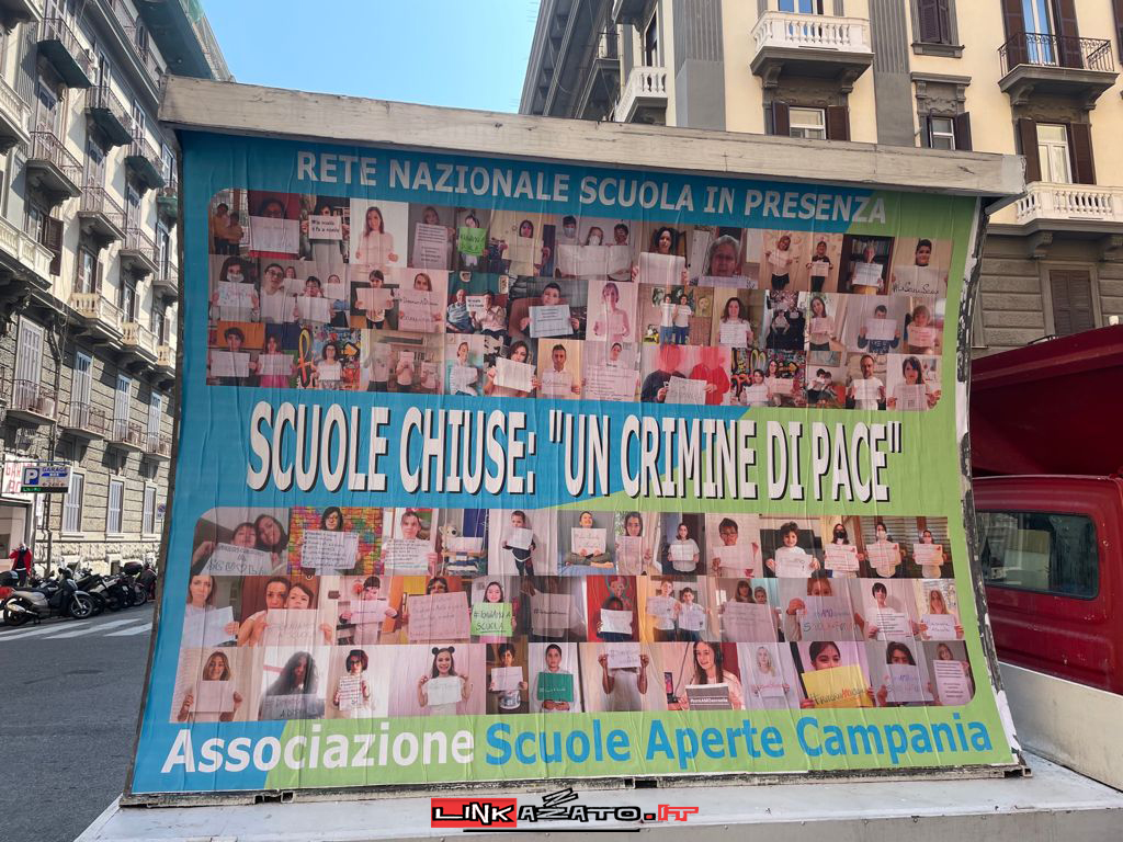 Scuola: manifestazione associazioni No DAD