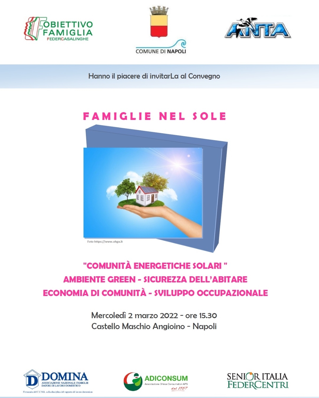 Famiglie nel sole