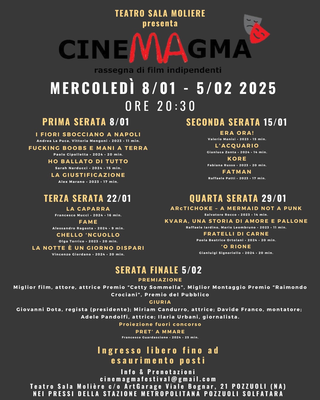Locandina generale Cinemagma V edizione