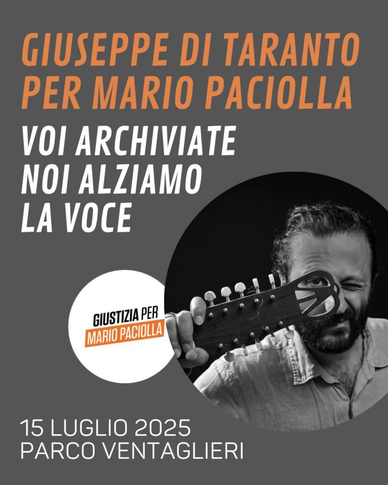 Giuseppe Di Taranto_Insieme per Mario Paciolla
