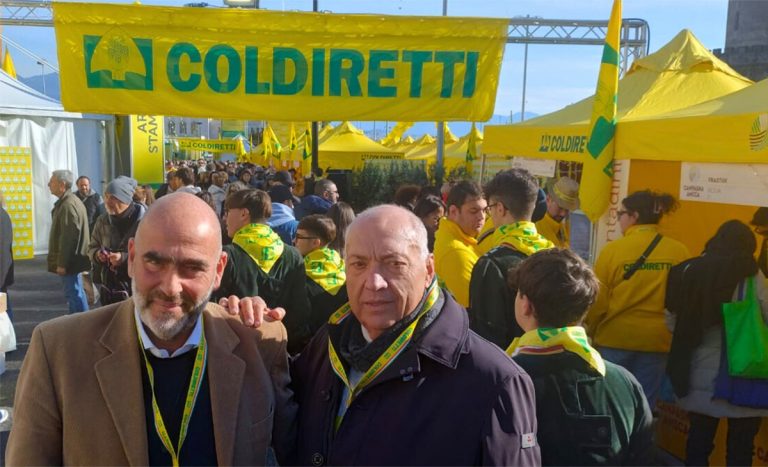 Il presidente Ettore Bellelli e il direttore Salvatore Loffreda di Coldiretti Campania (1)