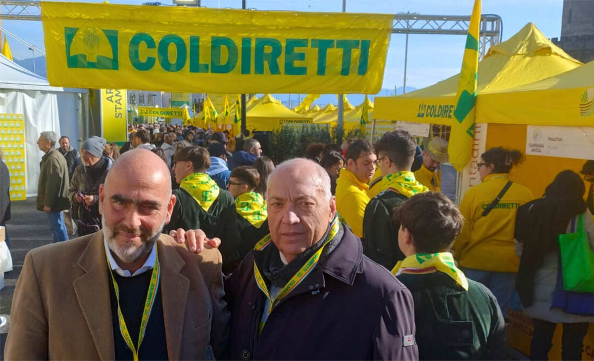 Il presidente Ettore Bellelli e il direttore Salvatore Loffreda di Coldiretti Campania (1)