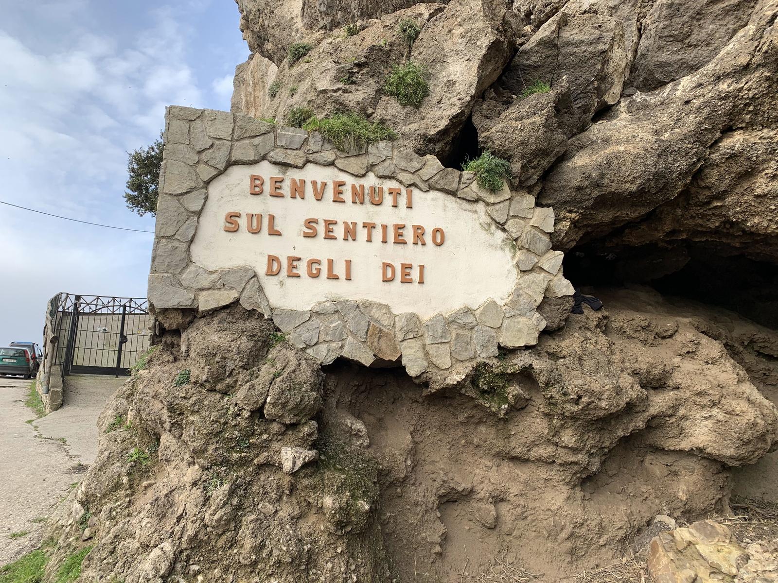 benvenuti sentiero