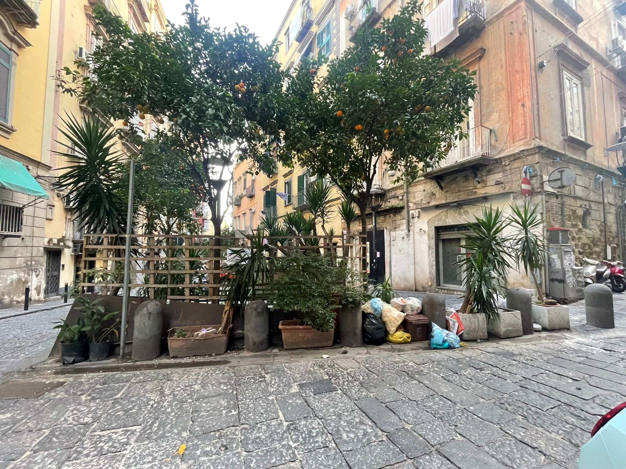 Lo slargo di Via Santa Caterina da Siena riqualificato grazie a un workshop di urbanismo tattico