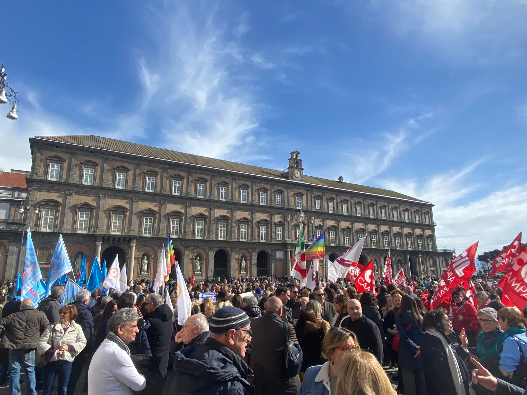 Presidio oggi a Piazza Plebiscito per dire “NO” alla modifica del ddl stupro