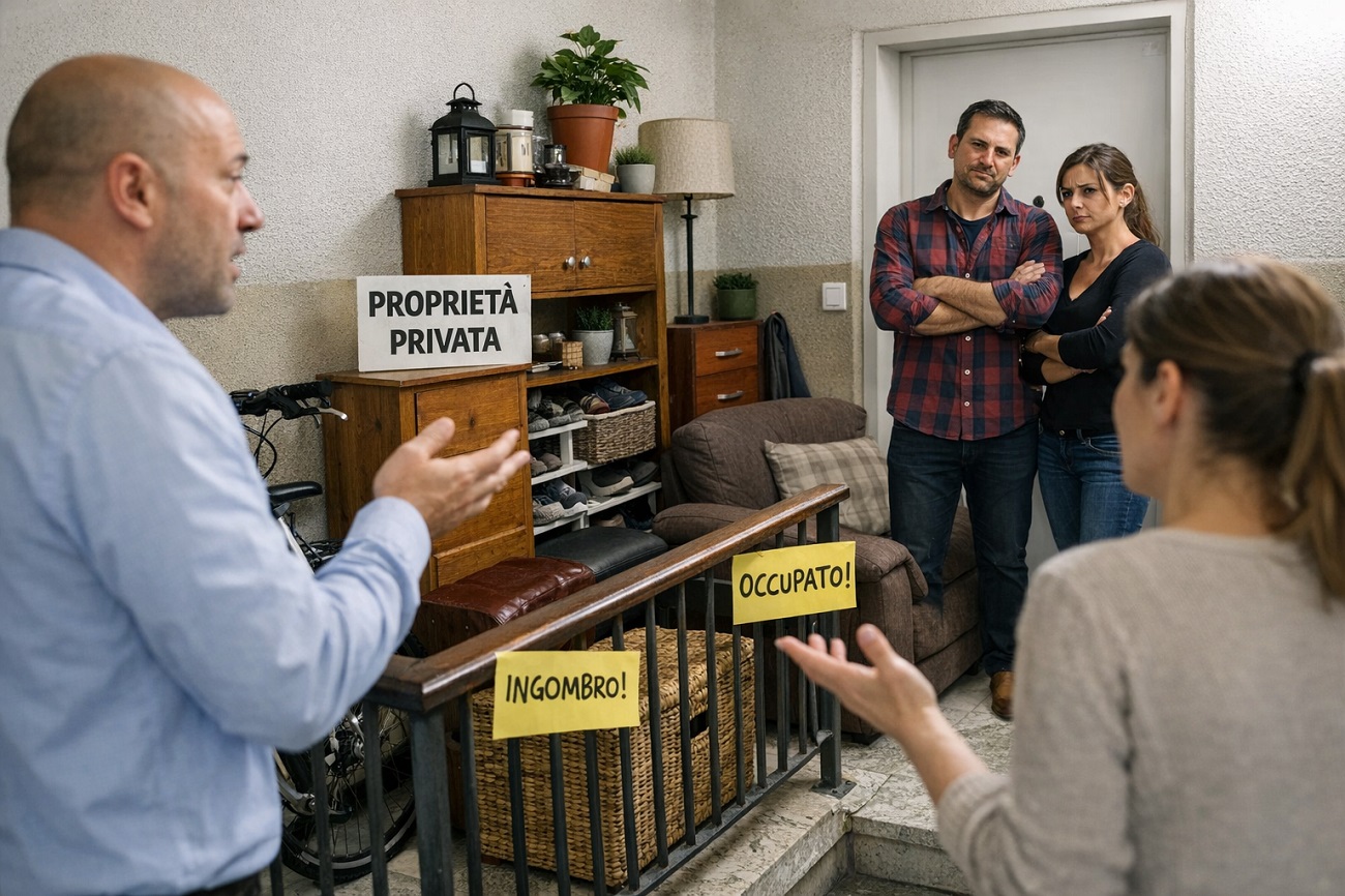 OCCUPAZIONE DI  PIANEROTTOLO CONDOMINIALE