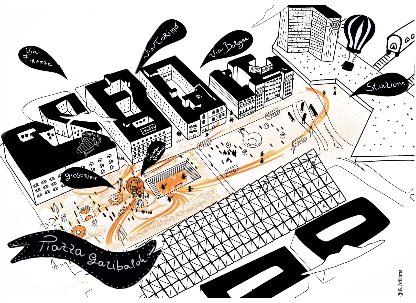 Rigenerazione inclusiva di piazza Garibaldi, al DIARC il seminario “Fare città nei luoghi terzi”