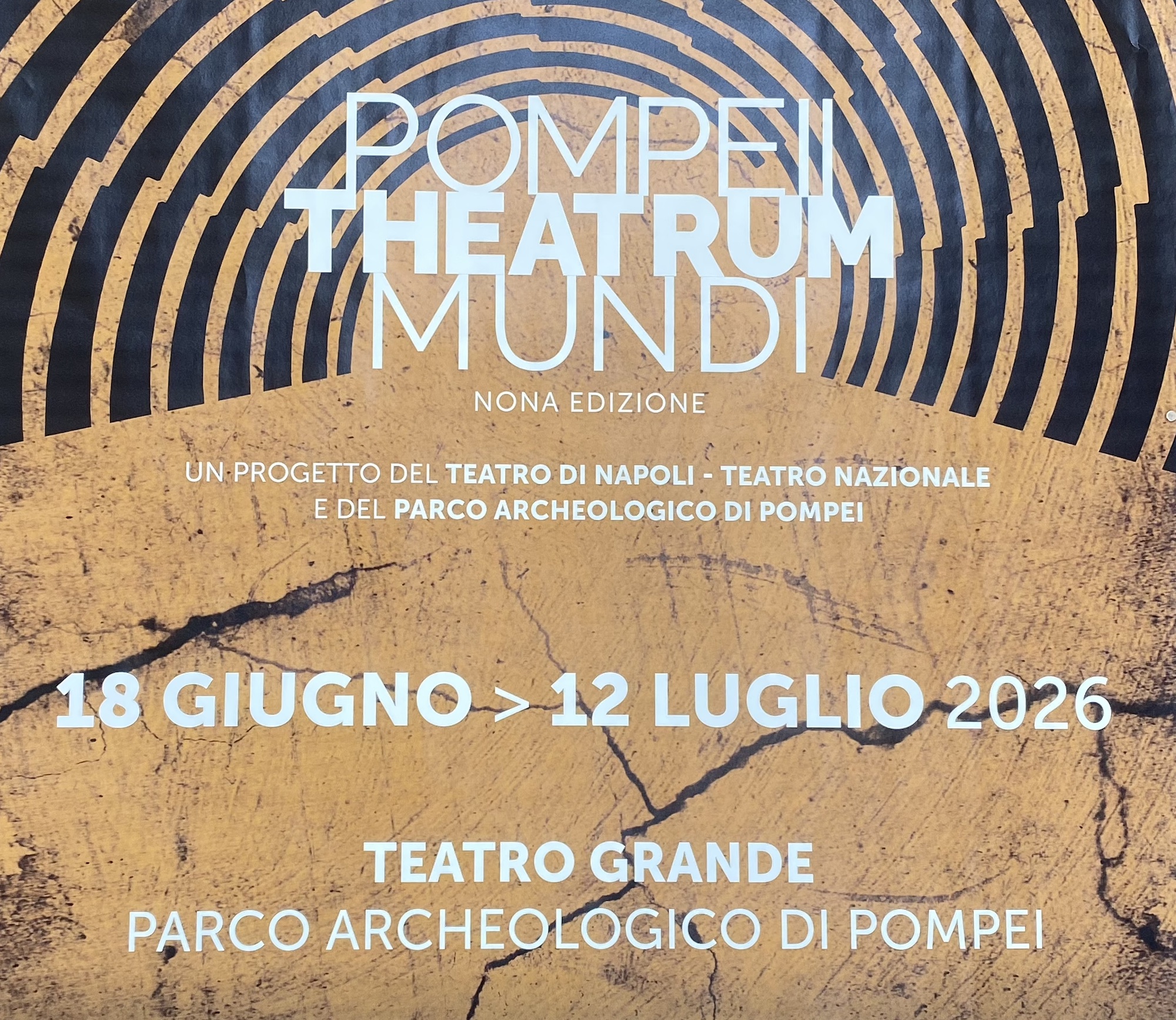 Pompeii Theatrum Mundi: presentata la nona edizione del festival