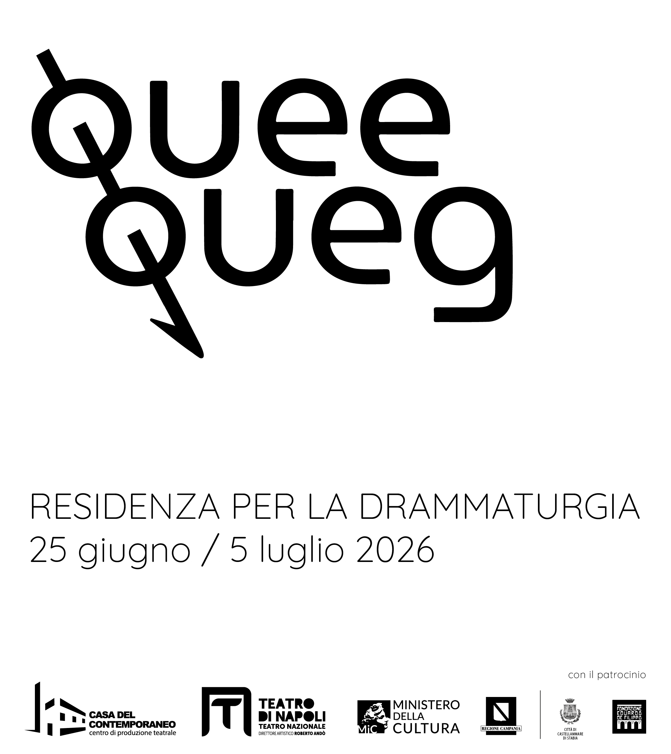 Queequeg: Residenza per la drammaturgia contemporanea