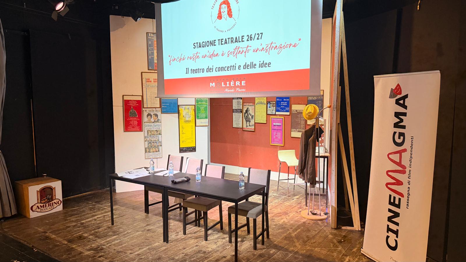 Finché resta un’idea: al via la 16ª stagione del Teatro Sala Molière