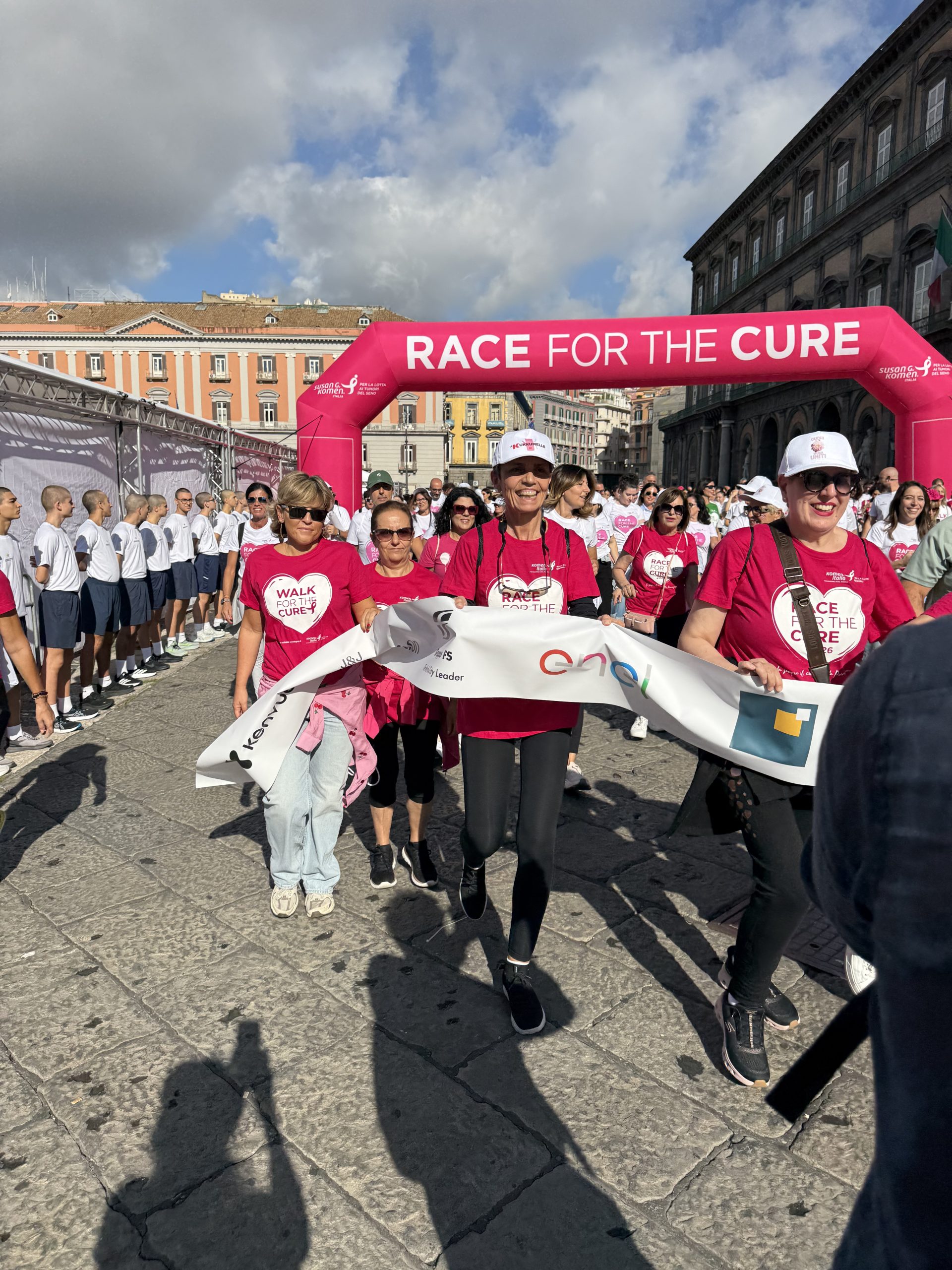 Napoli abbraccia le Donne in Rosa: la Race for the Cure celebra solidarietà, prevenzione e inclusione