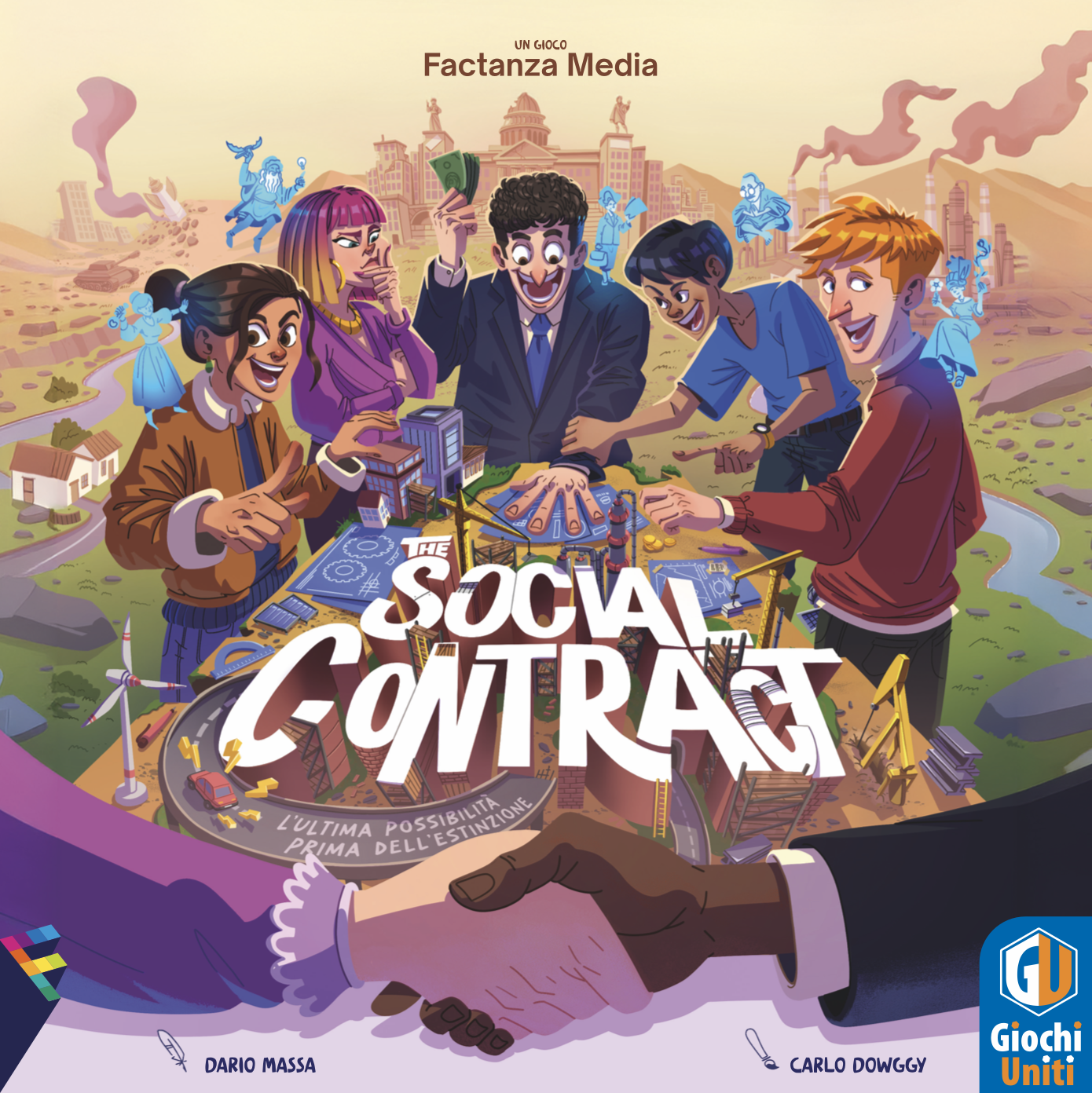 Factanza Media e Giochi Uniti portano al tavolo il dibattito sul futuro della società con “The Social Contract”