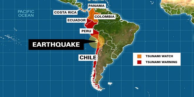 terremoto cile tsunami